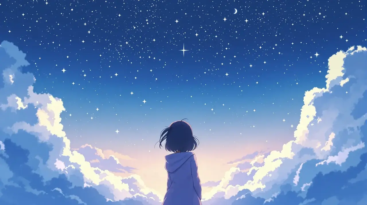 星尘之下 - 在星空下寻找治愈的旅程 - 动漫在线看